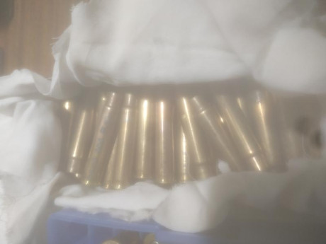 Vendo 
136 puntas HPTB de 174gr marca ntnd
100 vainas 37 un disparo 
66  tres disparos con cargas reducidas 01