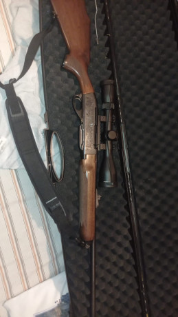 Buenas un amigo me pide que le anuncie este rifle.
Remington cal 30-06 con visor mitten 2-12x50 con anillas 00