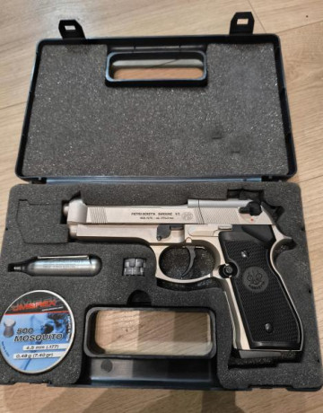 Vendo está pistola en perfectas condiciones.
Está en Asturias.
150 euros + envío ( si fuese necesario). 01