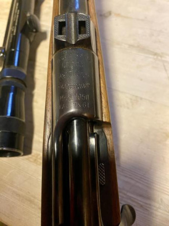 Un amigo vende esta joya, falleció su padre y tiene excedente de armas.
Es un Mannlicher Schoenauer 7x64. 02