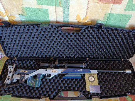  SE PUEDE BORRAR) vende Walther KK-300 ALUTEC .22lr, para las disciplinas de Tiro Olímpico y Fclass, en 02