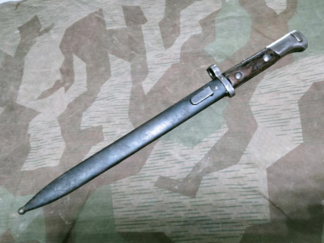 Hola, pongo a la venta , una bayoneta Checa del fusil Mauser Vz24 usada en la guerra civil Española, esta 00
