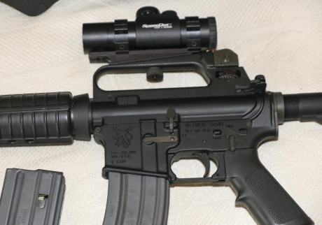 Vendo AR15 Olympic Arms, en estado totalmente impecable, ya que  se compro más para colección que para 00