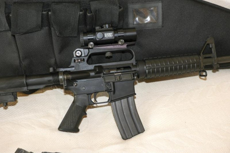 Vendo AR15 Olympic Arms, en estado totalmente impecable, ya que  se compro más para colección que para 12