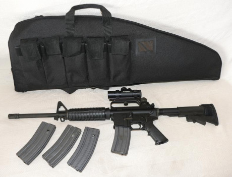 Vendo AR15 Olympic Arms, en estado totalmente impecable, ya que  se compro más para colección que para 20