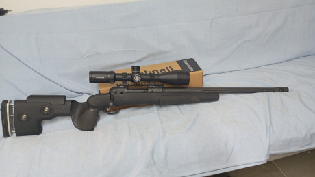 Hola, pongo a la venta por no usar mi Savage 10 GRS .308 win.
Tengo otros proyectos y para estar cogiendo 00