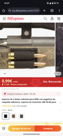 Buenos días, compañeros.

Una pregunta quizás tonta... donde lleváis los cartuchos cuando usáis un rifle 40