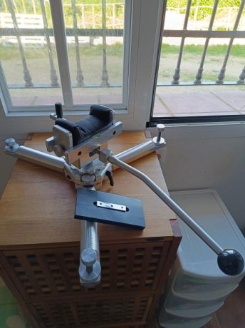 VENDIDA SE PUEDE BORRAR!! Vendo Torreta MINI-SEB NEO con Joystick  y placa soporte para carril UIT, en 00