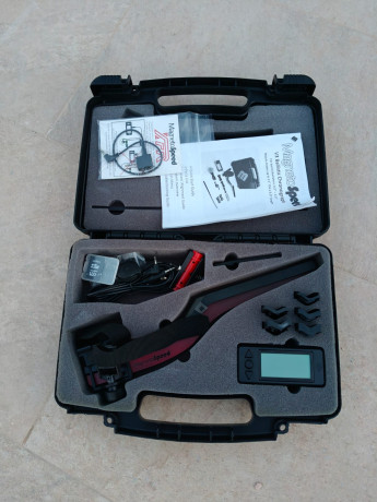 Vendo cronógrafo Magnetospeed V3.
Se incluye adaptador para tablet y móvil magnetospeed XFR y adaptador 02