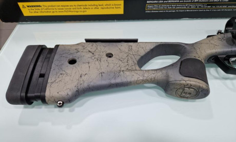 Vendido.

Hola, vendo rifle Bergara Wilderness Thumbhole Carbon en calibre 308 win. Ha disparado dos cajas 10