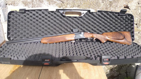 Por abandonar definitivamente la caza mayor por enfermedad vendo rifle Billing o combinado marca CZ584 01