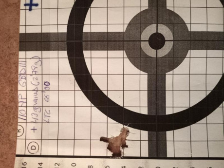 Vendo Bergara HMR para ZURDO, cañón de 24", tiene actualmente 350 disparos, todos de recarga. Está 30
