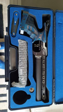 Suso:
Vendo Walther LP500, totalmente nueva, solo se a tirado 30 disparos para centrarla, talla M. Comprada 02