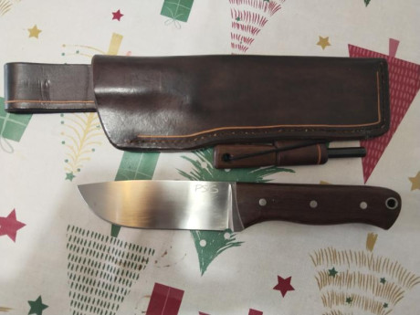 Hola a todos, vendo este PSG con funda de cuero a medida de buena calidad y con porta firesteel y firesteel 02