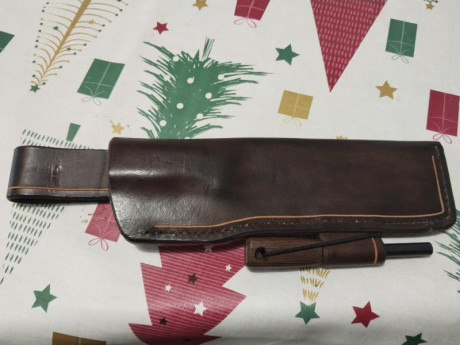 Hola a todos, vendo este PSG con funda de cuero a medida de buena calidad y con porta firesteel y firesteel 00