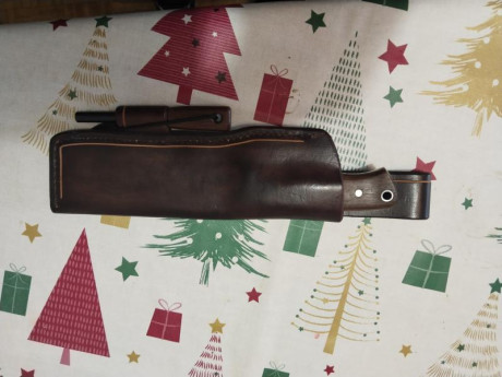Hola a todos, vendo este PSG con funda de cuero a medida de buena calidad y con porta firesteel y firesteel 21