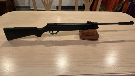 Vendo carabina nueva moderna 
Wembley vmx
19 julios de potencia la mas alta de su categoría 
 incluido 02