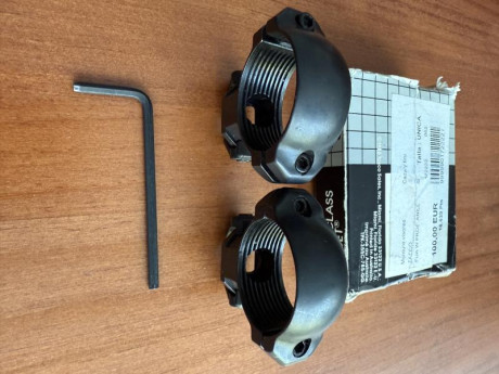 Vendo monturas Tasco de 30mm de acero alta calidad. Absolutamente nada que ver con las que fabrican hoy 01