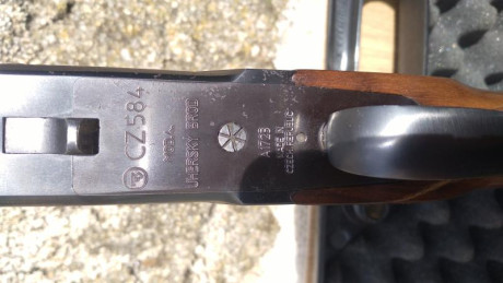 Cambio rifle Billing o combinado calibre 30.06 y 12.70 con 62cm de cañon con visor Aimpoint Acro por escopeta 02