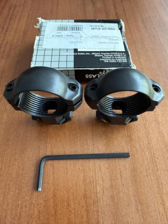 Vendo monturas Tasco de 30mm de acero alta calidad. Absolutamente nada que ver con las que fabrican hoy 01
