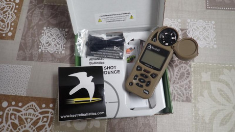 Vendo el Kestrel 5700, sin uso, en perfectas condiciones y en su embalaje original, envío no incluido.
precio 02