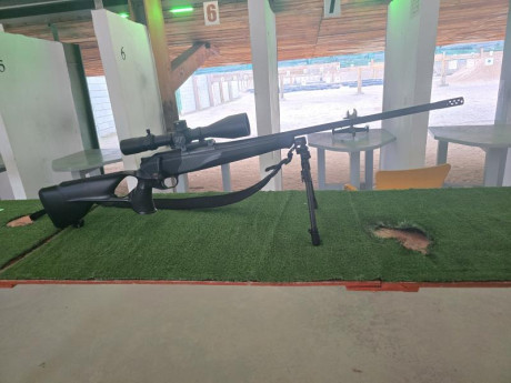 Vendo blaser R8 ultimate carbón de diciembre 2024. 
Calibre 300wm con cañon acanalado y rosca de fabrica. 00