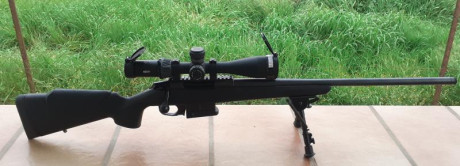 Cambio Tikka T3 CTR en con las siguiente características:

- Calibre 6,5 creedmoor
- Disparador regulable 02