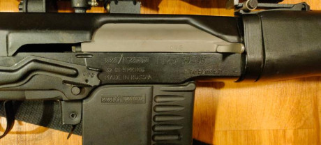 Buenos días, pongo a la venta mi Izhmash Tiger, la versión civil de Dragunov, en calibre 30-06 Springfield, 00