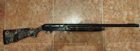 Vendo Benelli 121 SL. con guardamano y culata sintético color camo, original de Benelli ( solo esto ya 01