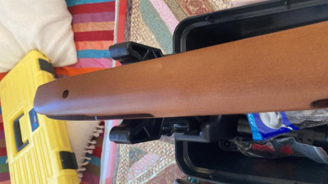 Buenos días 
Vendo culata Weihrauch HW77 completamente restaurada por un ebanista profesional. Como si 10