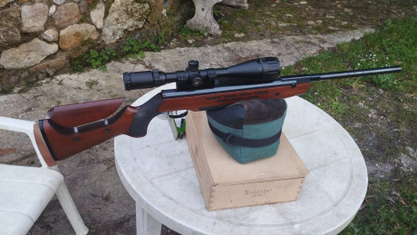 Bueno, para animar el foro un poco, propongo colgar fotos de dianas y arma usada para ello, pudiendo ser 60