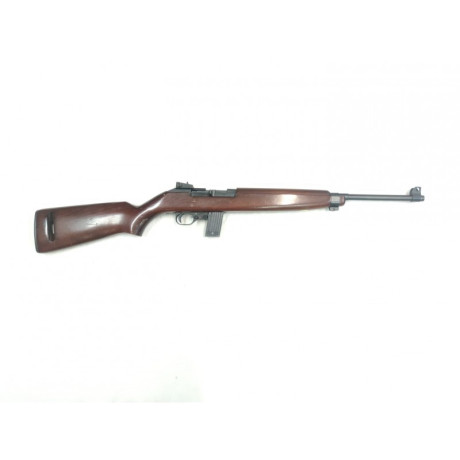 vendo Erma M1 22lr, usada, con cargador de 10 cartuchos.
con correa y punto rojo.
250 eur.
 carabina-erma-m1-cal-22lr.jpg 00