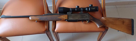 Buenos días.
Vendo BROWNING BAR2  calibre 30.06 en buen estado y perfecto funcionamiento. Con el rifle 00
