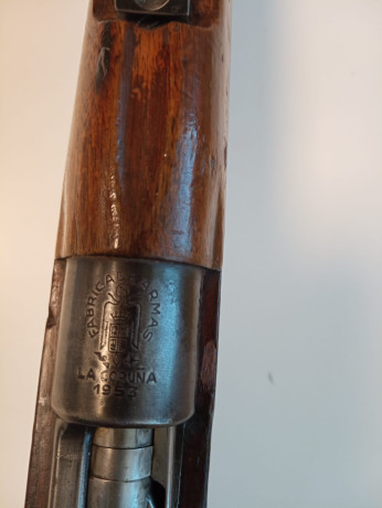 Pongo a la venta mauser Español modelo coruña 8x57 
Año 1953
Un clásico de nuestro arsenal
Se vende por 30