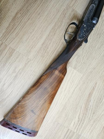 Hola.
Vendo escopeta paralela marca Francisco Albistegui calibre 20 de gama alta . Año de fabricación 20