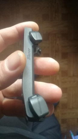 Se vende montura de carril blaser original,valida para visores de carril zeiss,leica,meopta,docter,kaps,minox,steiner,schmidt 02