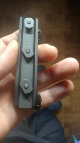 Se vende montura de carril blaser original,valida para visores de carril zeiss,leica,meopta,docter,kaps,minox,steiner,schmidt 00