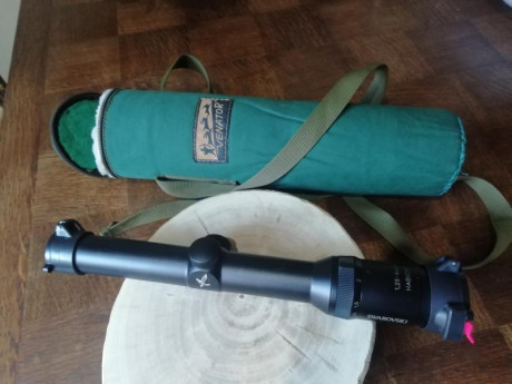 Buenas noches,

Cambio un Swarovski de batida 1,25-4x24 con tapas Butler Creek y funda Venator por monotiro 10