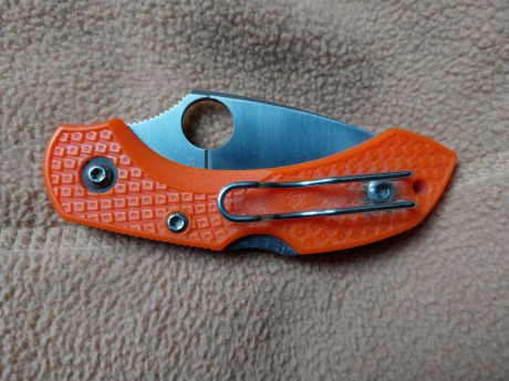 Vendo esta pieza que siendo clon/réplica de Spyderco está muy bien hecha y con ajustes más que correctos.

20 02