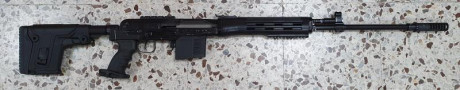 Buenos días, pongo a la venta mi Izhmash Tiger, la versión civil de Dragunov, en calibre 30-06 Springfield, 81