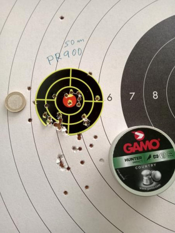 Bueno, para animar el foro un poco, propongo colgar fotos de dianas y arma usada para ello, pudiendo ser 101