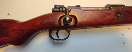 Buenas.
Me deshago de mi Mauser yugoslavo. Desconozco el modelo exacto. Algún experto ya nos iluminará 10
