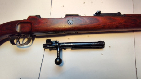 Buenas.
Me deshago de mi Mauser yugoslavo. Desconozco el modelo exacto. Algún experto ya nos iluminará 21