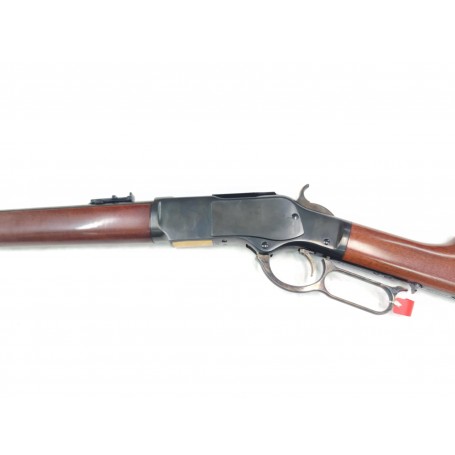Hola,
Vendo  rifle de palanca Uberti mod. 1873 cal. 44/40, modelo Trapper,  con certificado de replica. 02