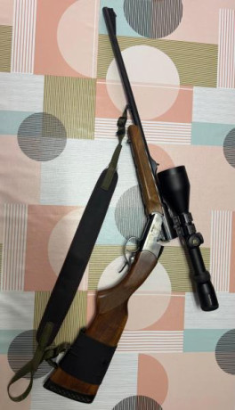 Vendo monotiro Remington 243 Con visor niko stirling 3-12x62, monturas, correa y canana en la culata
Visor 00
