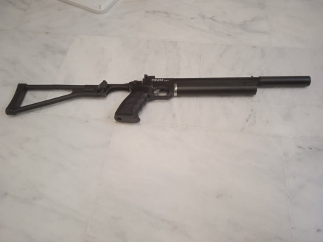Estimados compañeros del foro.

Vendo pistola/carabina Onix Sport.

Vendo el conjunto de pistola + culatín 02