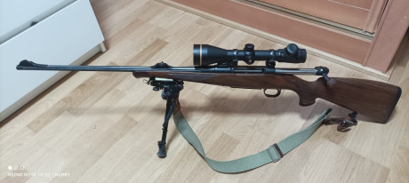 Buenas tardes pongo a la venta rifle para zurdos marca Heym sr30  calibre 300 wm .Modelo Jabalí,  cerrojo 81