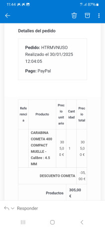 Con un mes de compra, ni una caja gastada, muelle. 16 julios,  por  equivocación quiero pasármelas PCP,, 02