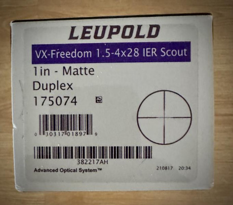 Se vende rifle SAVAGE 110 SCOUT en calibre 308 Winchester, en estado de estreno, se ha realizado 10 tiros 01