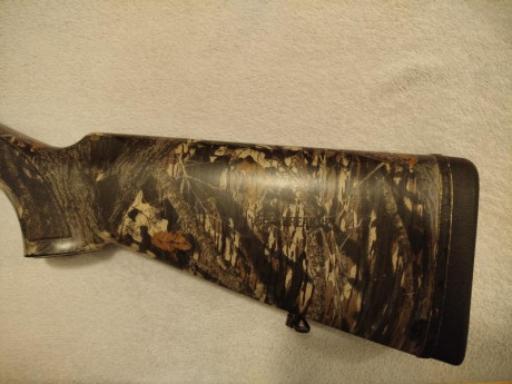 Vendo Benelli 121 SL. con guardamano y culata sintético color camo, original de Benelli ( solo esto ya 70